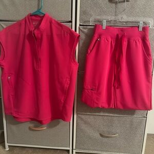 Shocking Pink Figs Set